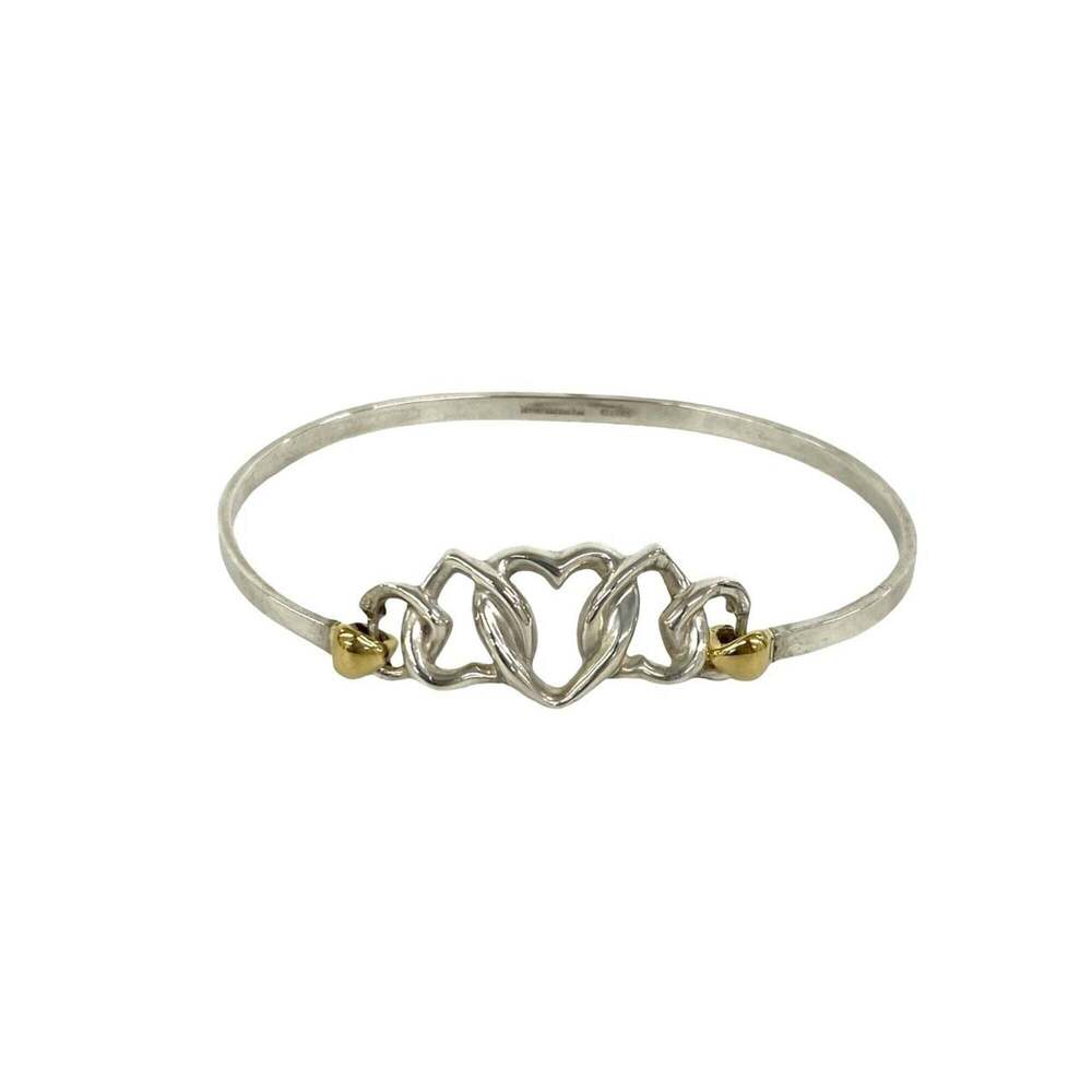 TIFFANY Authentic Vintage Silver Heart Bracelet